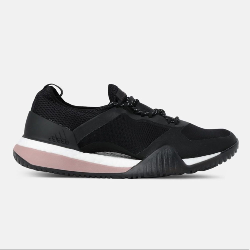 Stella McCartney Black Pureboost X Sneakers S7.5